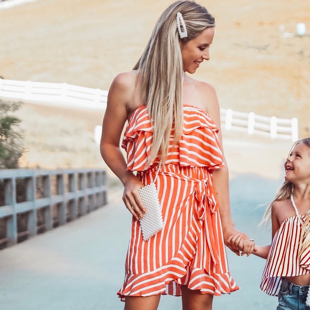 VICI striped dress